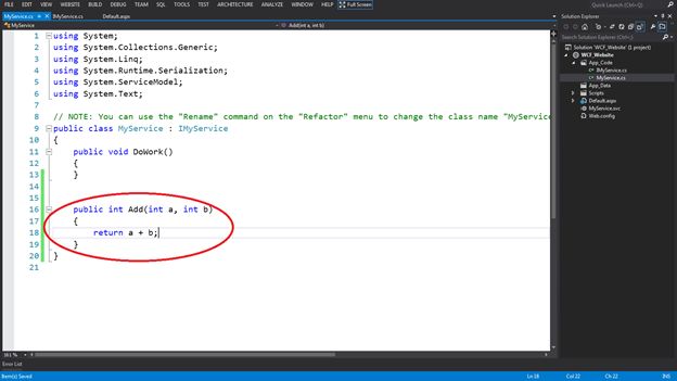 Implement the whole interface